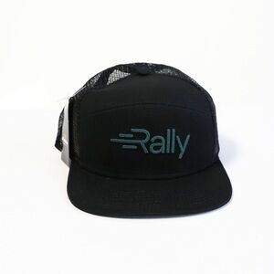 Rally Baseball Cap Beer Pukka Black SnapBack sports new adjustable hat logo NWT